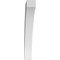 Ekena Millwork 3 1/2-in. W x 20-in. D x 26-in. H Thorton Architectural Grade PVC Knee Brace BRCP035X20X26THR - alternate 4